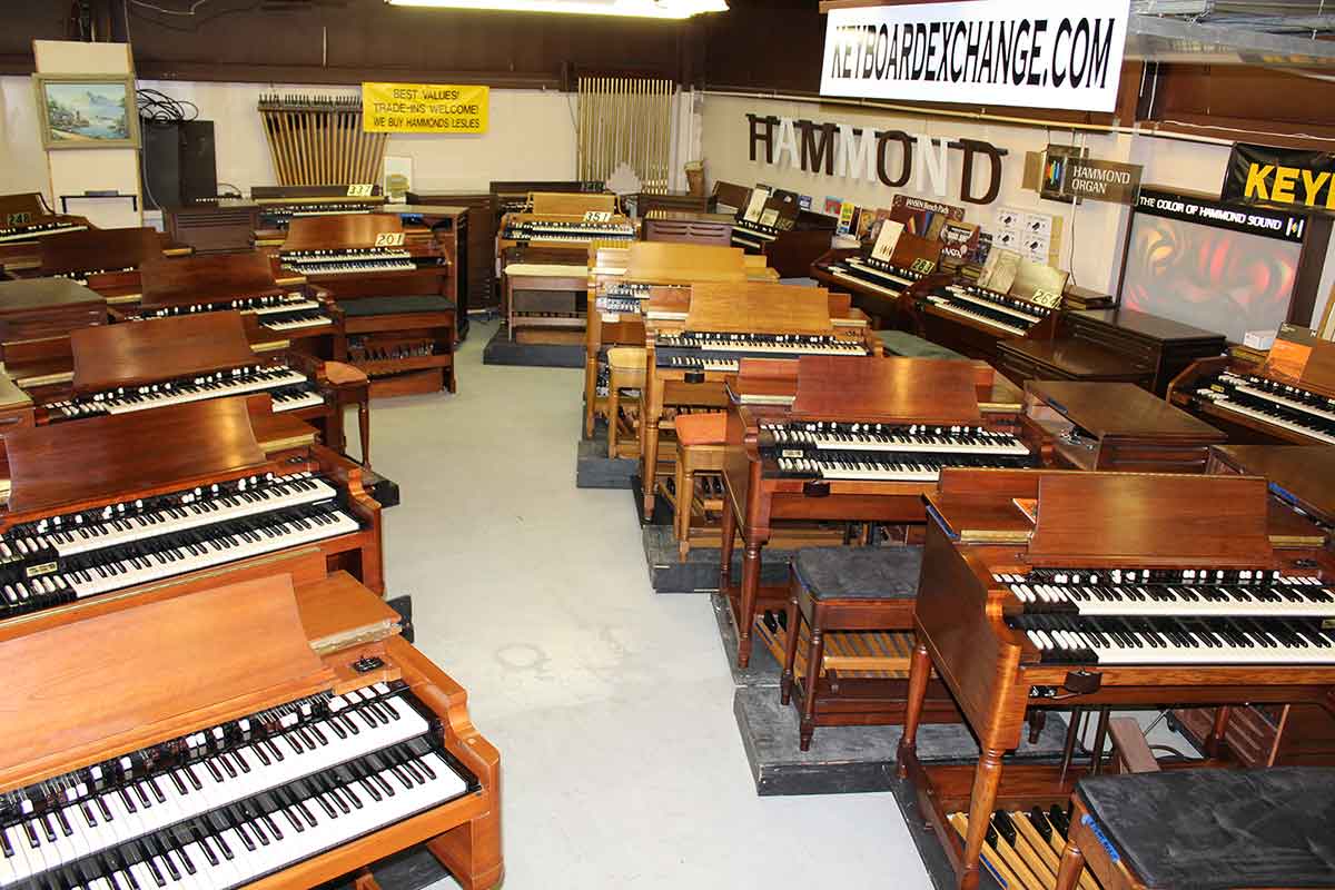 Keyboard Exchange International Vintage Hammond Specialists