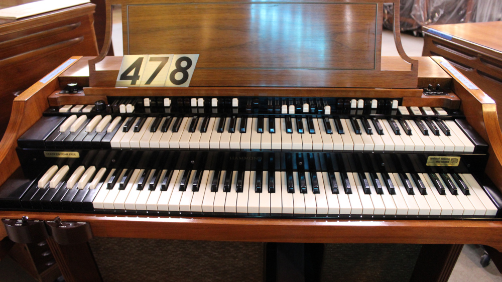 478 is a  Hammond A-100 in a walnut finish. serial #35396