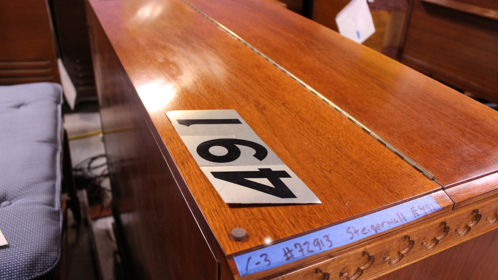 491 is a 1958 C3 in a Walnut finish.  Serial #72913