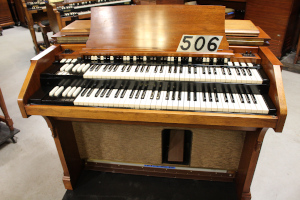 506 is a 1964 Hammond A105 with some minor sun fading.