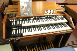 #538 is a 1969 Hammond A-105 in almost mint condition!