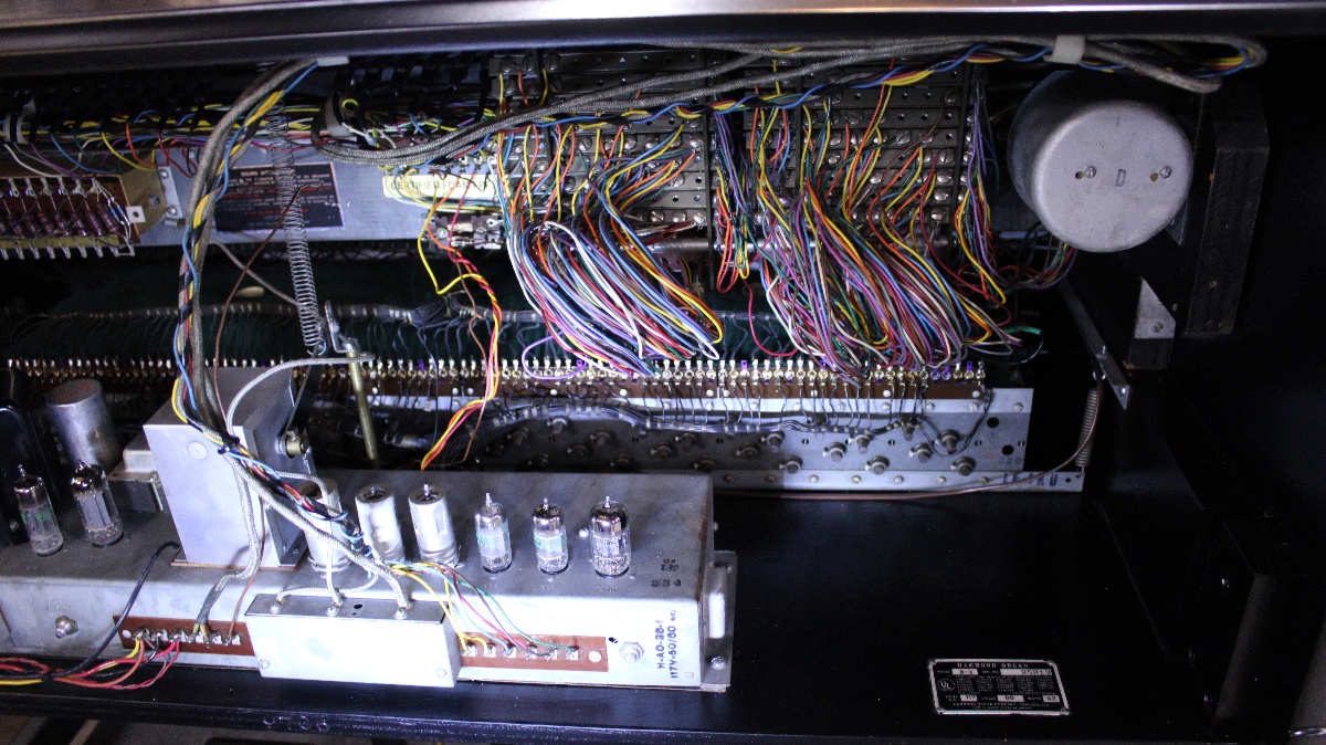 630 is a 1966 Hammond B3 in an Ebony finish.