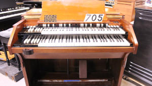 705 is a 1966 Hammond C3 in a Walnut finish for sale!