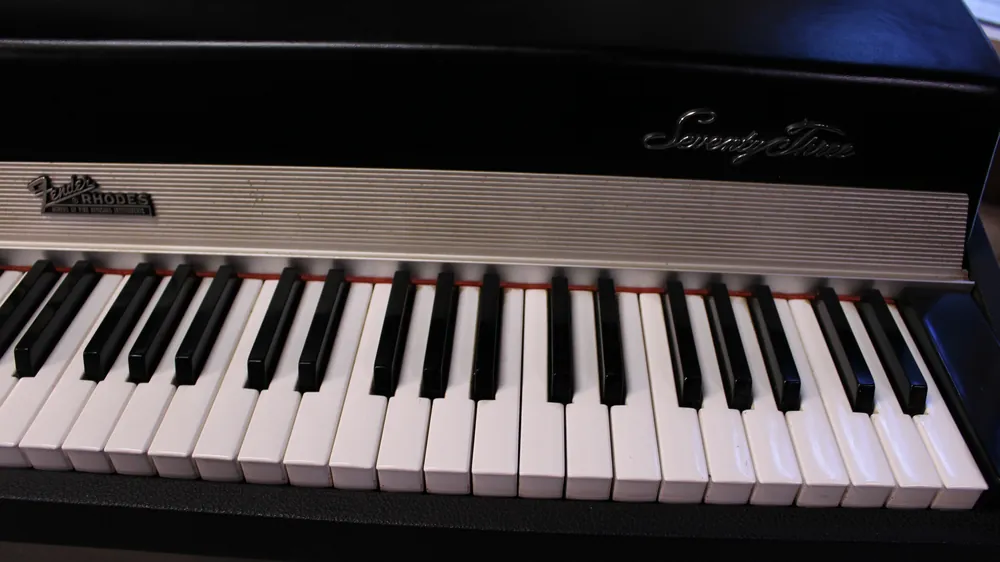 720 is a Rhodes Suitcase 73 Electric Piano for sale!
