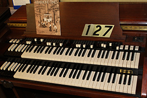 Custom Satin Ebony Finished Hammond B3 Organ